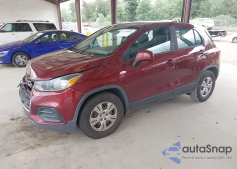 2017 Chevrolet Trax Ls из США, поврежденный, VIN 3GNCJKSBXHL133066